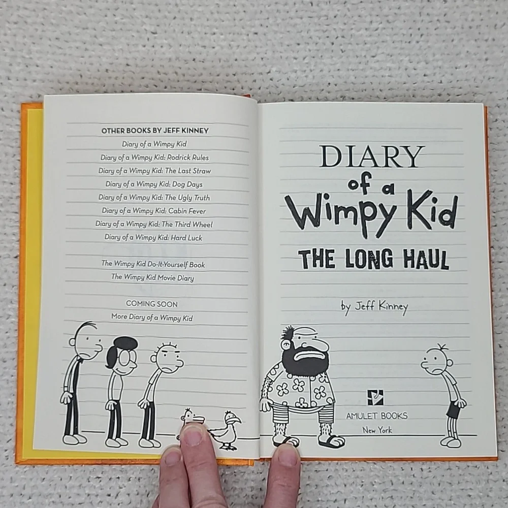 Kids/Children's Illustrated Fun Diary of a Wimpy Kid Two Book Set Book 9/Book 10